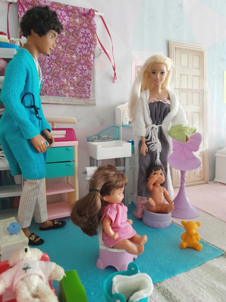 Toddler potty training